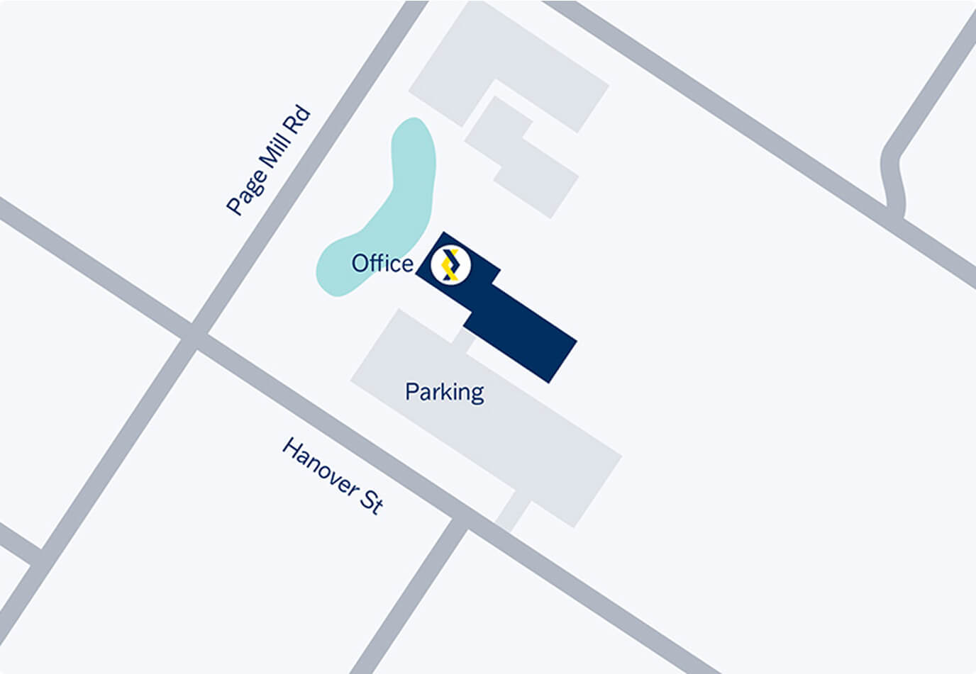 Palo Alto Office Map